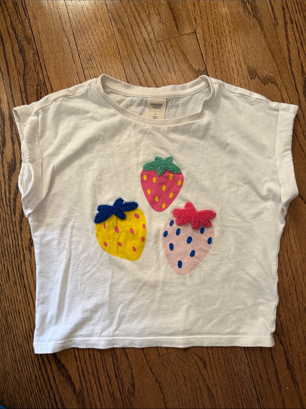 Tucker + Tate strawberry t-shirt - girls 6
